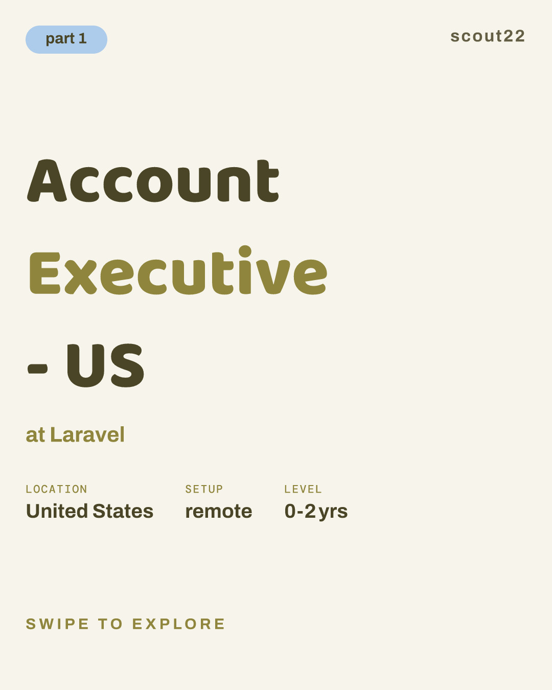 Account Executive - US at Laravel
