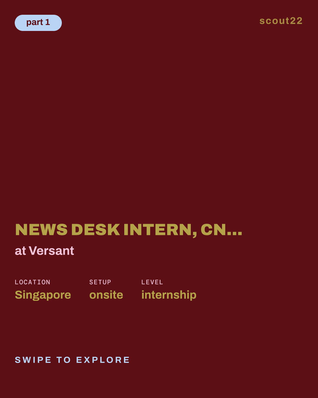 News Desk Intern, CNBC International (2027 January - June) at Versant