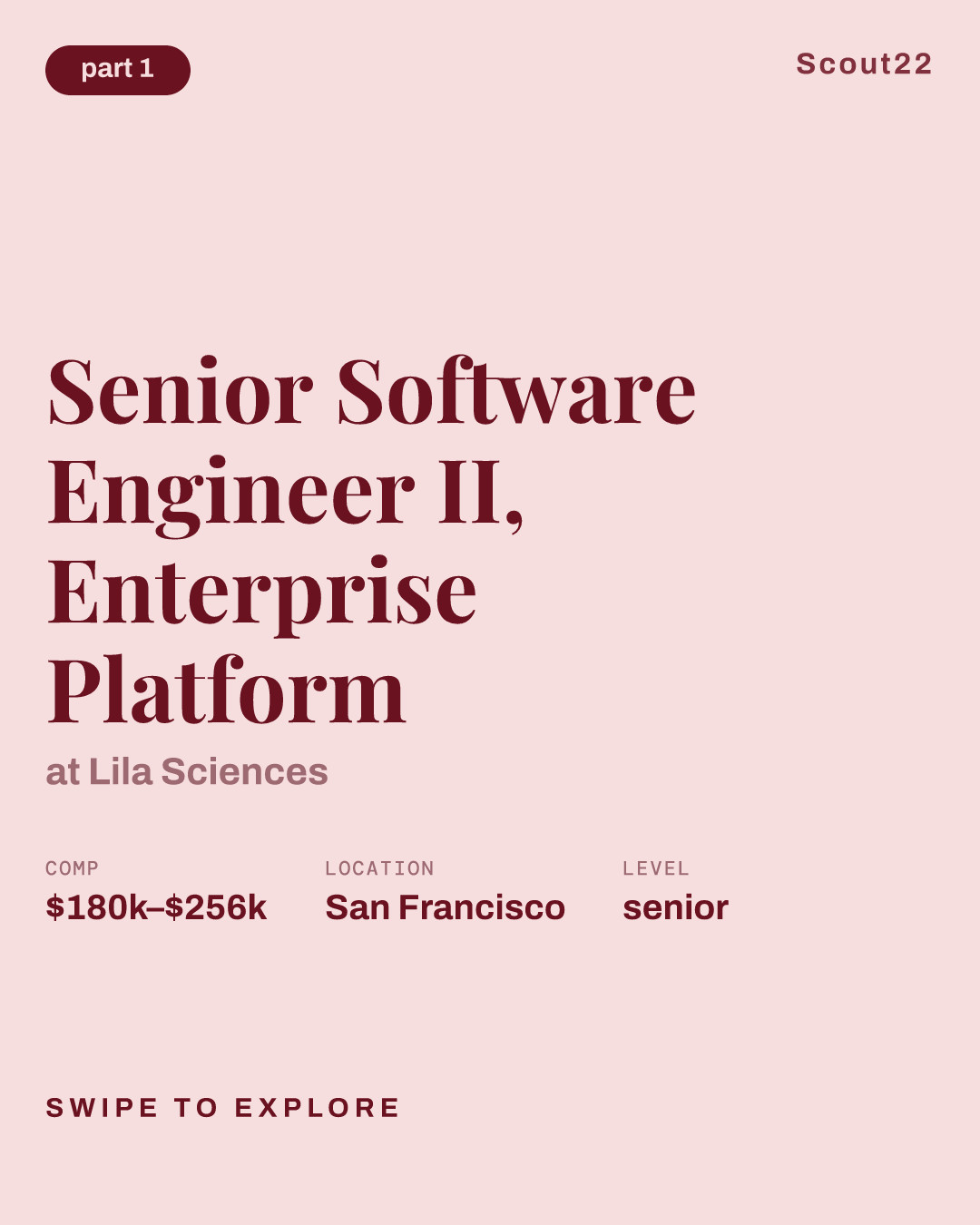 Senior Software Engineer II, Enterprise Platform at Lila Sciences