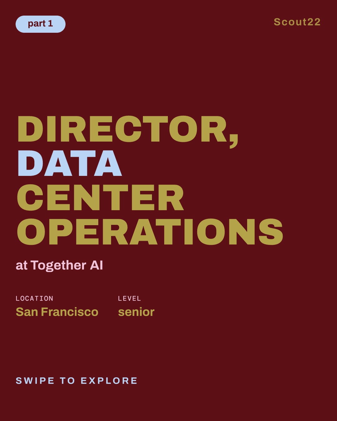 Director, Data Center Operations at Together AI