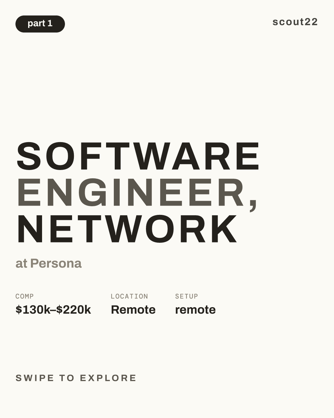 Software Engineer, Network at Persona