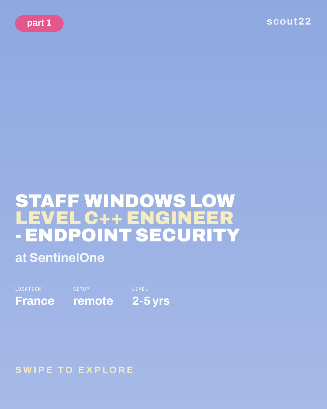 Staff Windows Low Level C++ Engineer - Endpoint security at SentinelOne