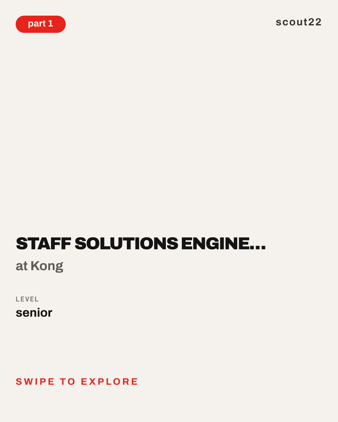 Staff Solutions Engineer - Northeast at Kong