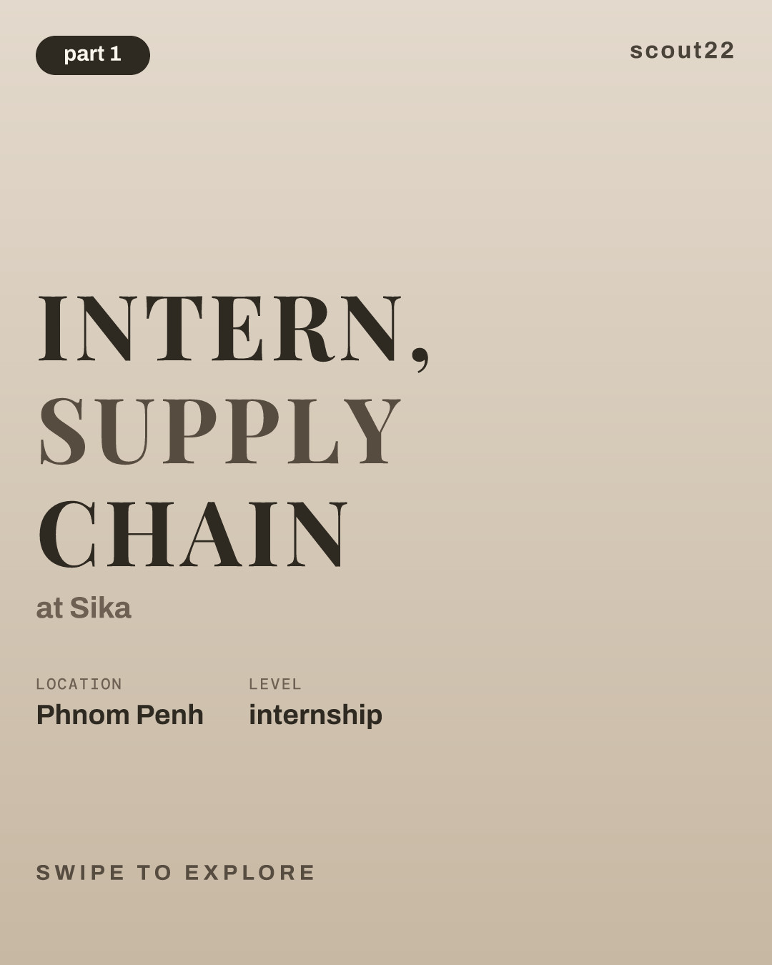 Intern, Supply Chain at Sika