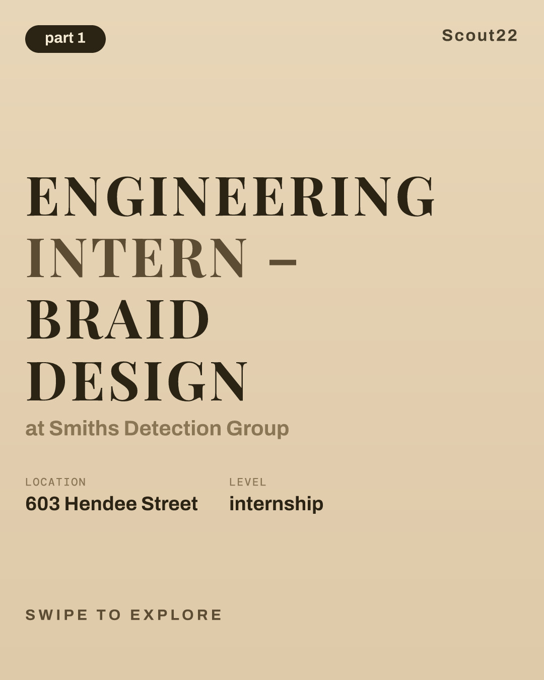 Engineering Intern – Braid Design at Smiths Detection Group