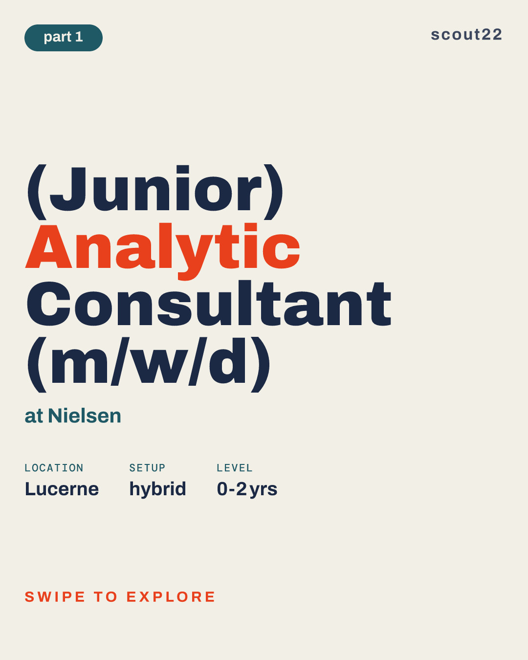 (Junior) Analytic Consultant (m/w/d) at Nielsen