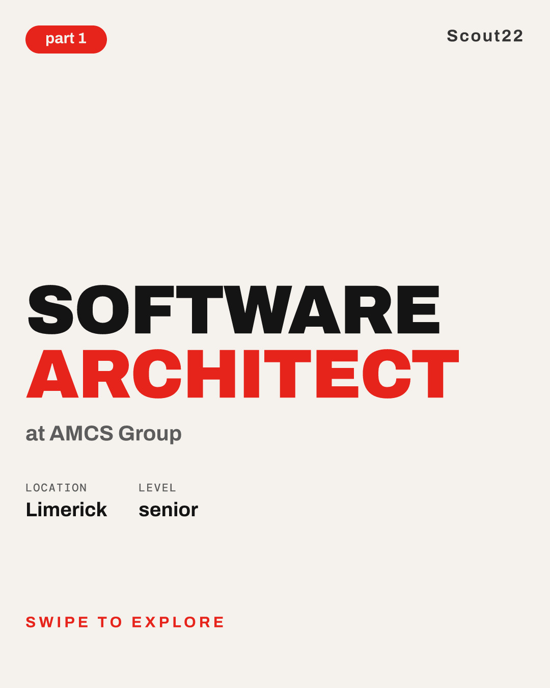 Software Architect at AMCS Group