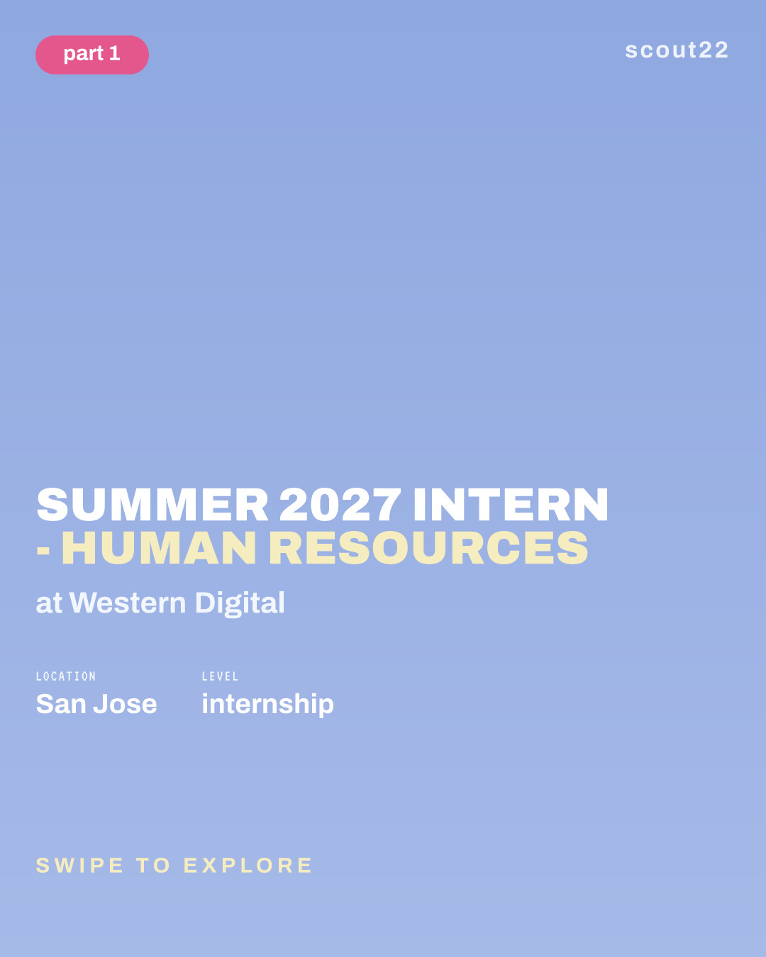 Summer 2027 Intern - Human Resources at Western Digital