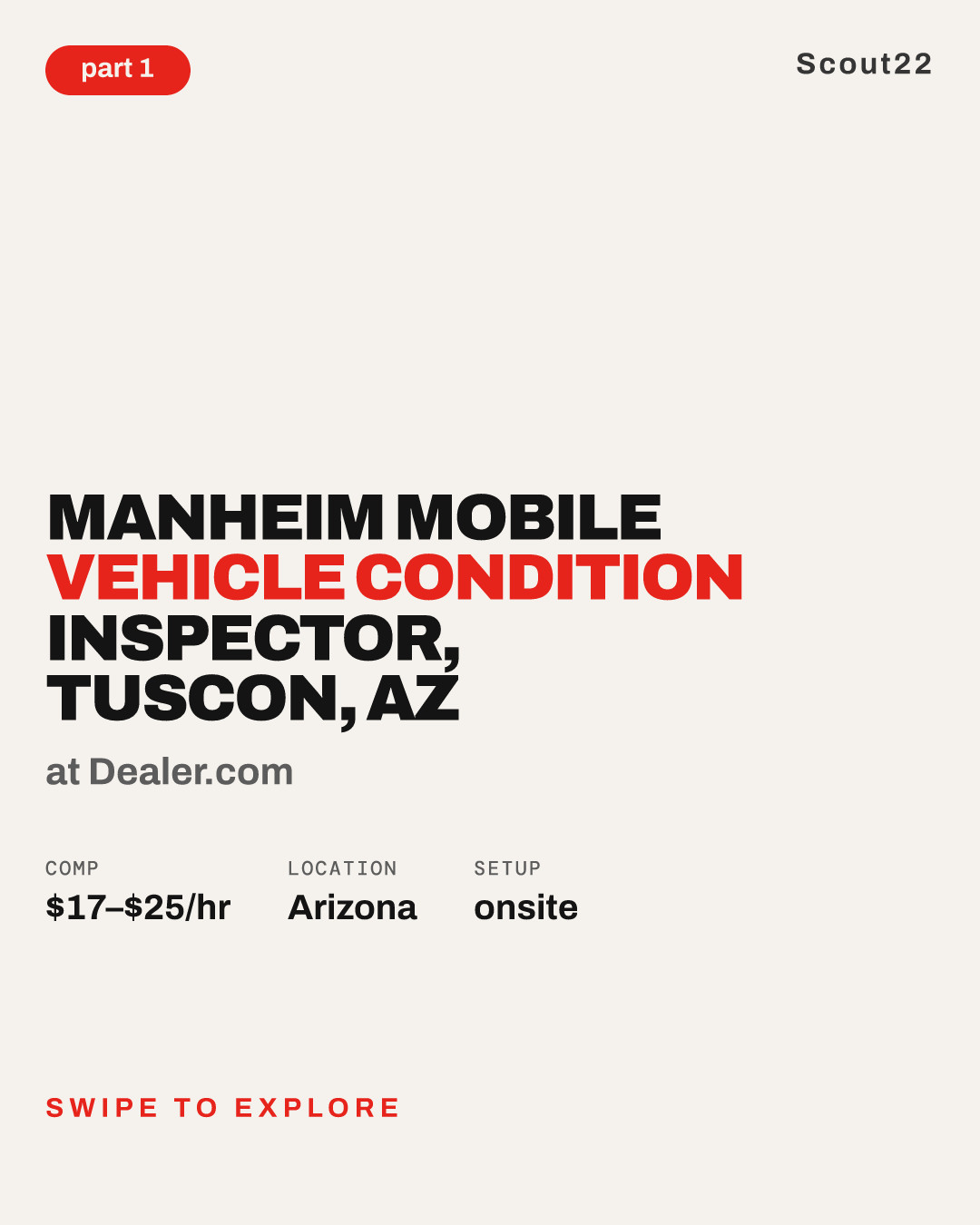 Manheim Mobile Vehicle Condition Inspector, Tuscon, AZ at Dealer.com