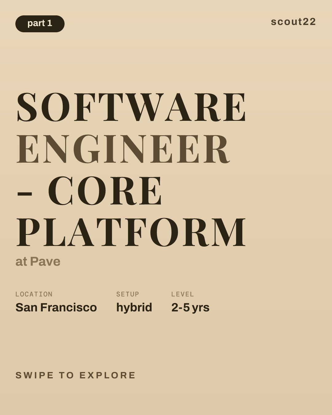 Software Engineer - Core Platform at Pave