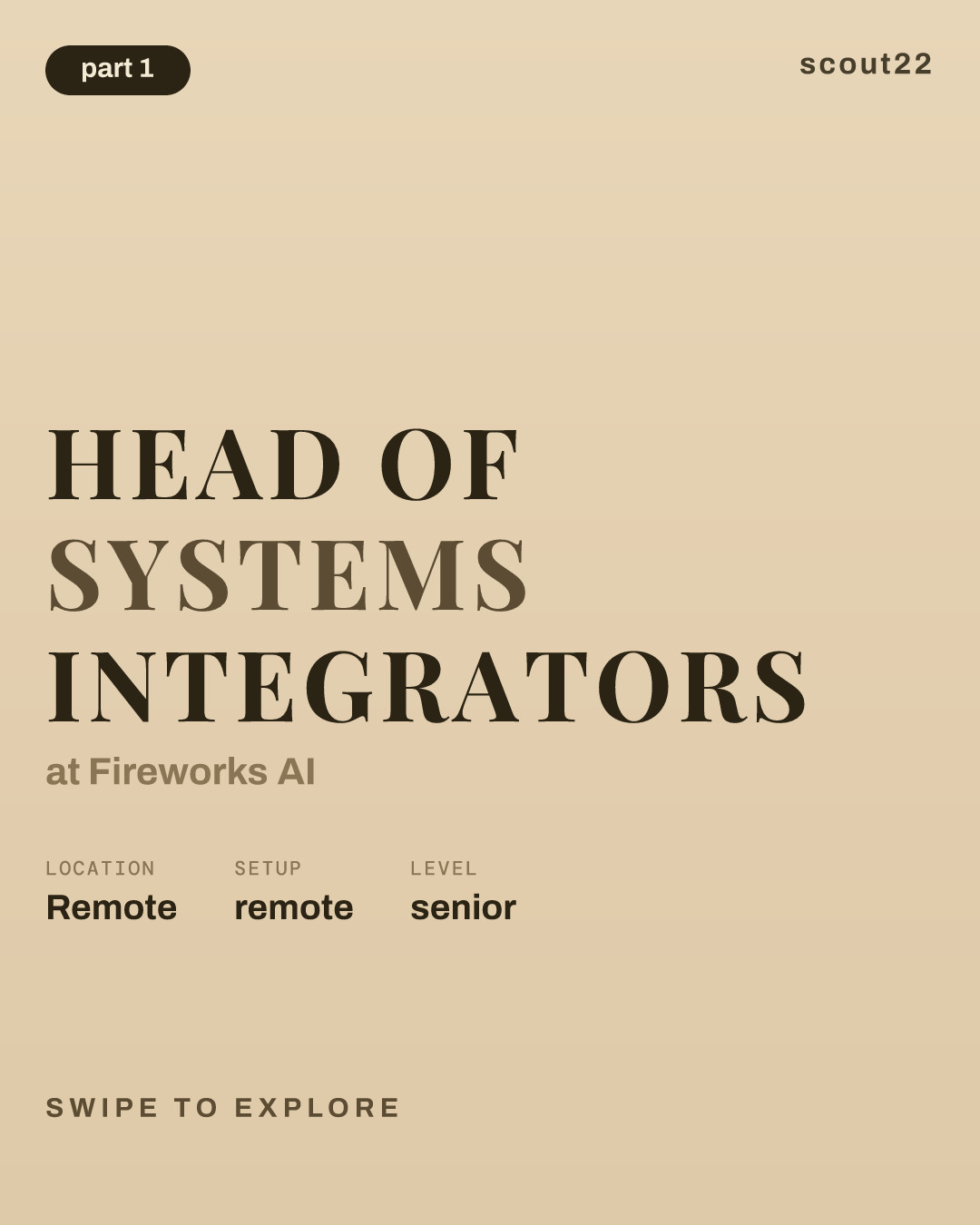 Head of Systems Integrators at Fireworks AI