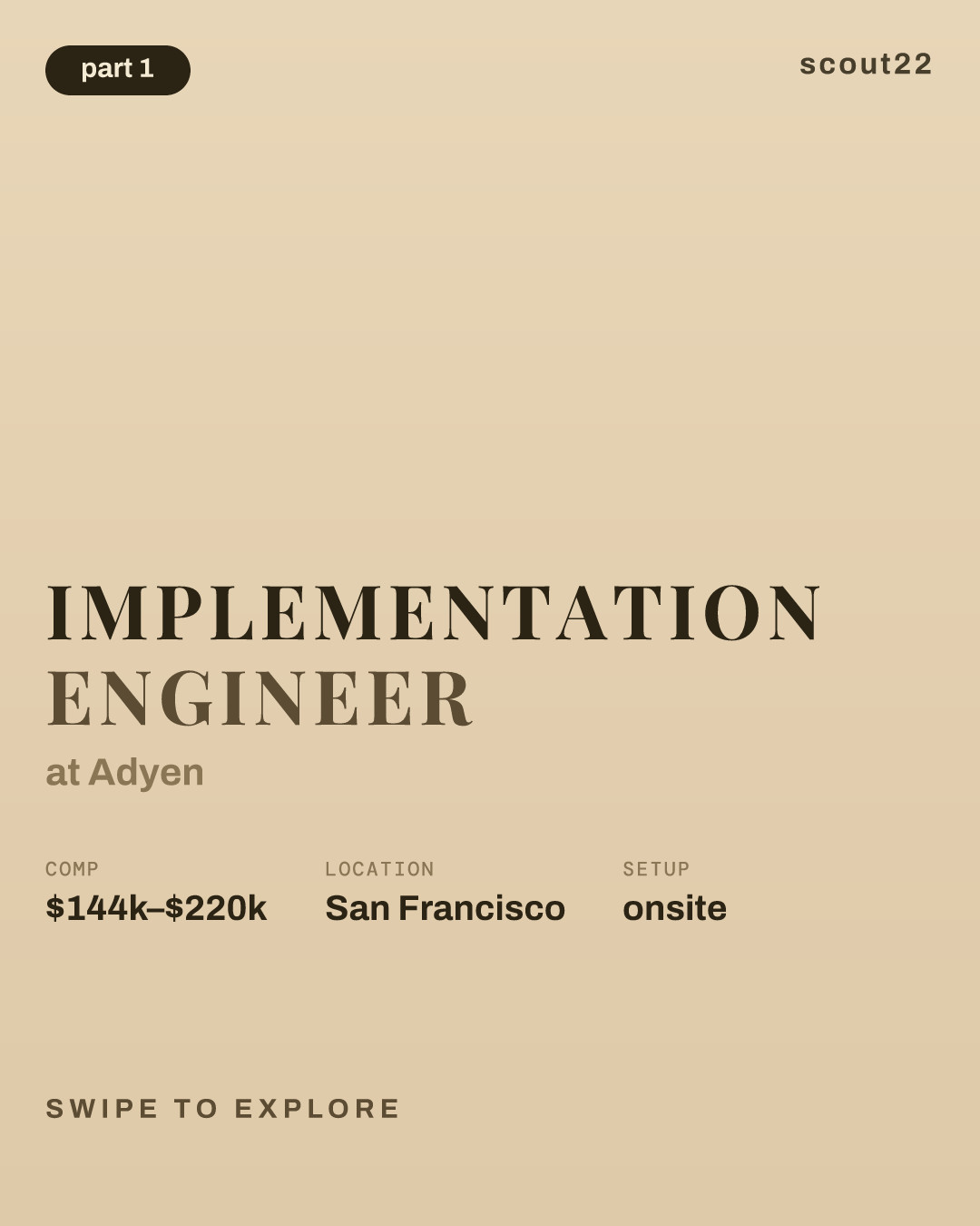 Implementation Engineer at Adyen