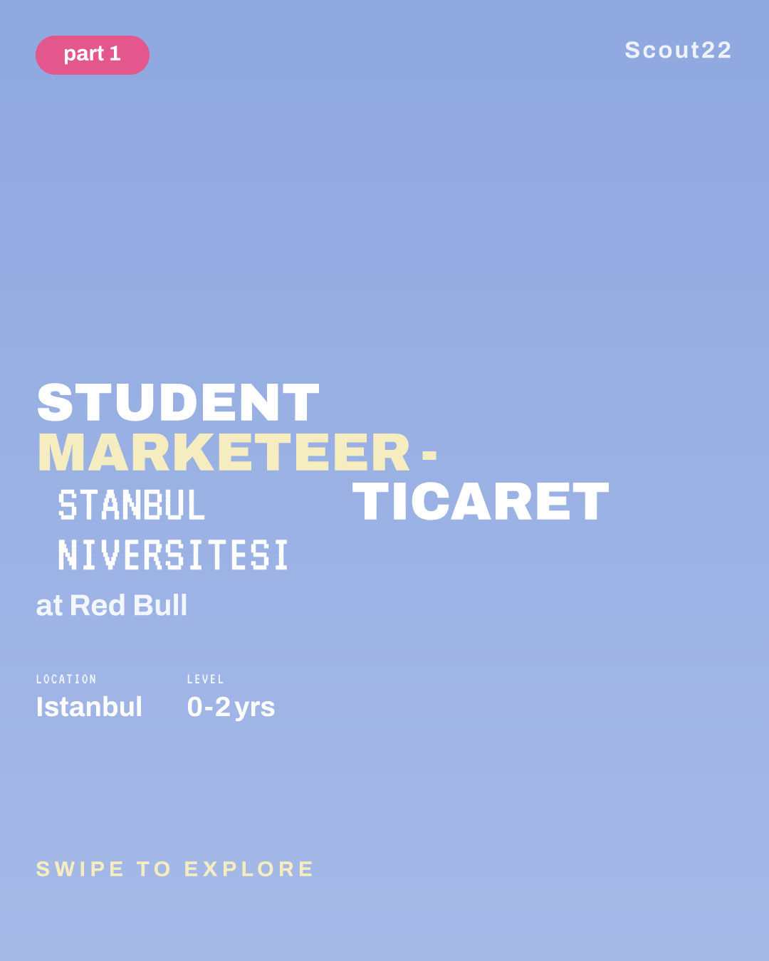 Student Marketeer - İstanbul Ticaret Üniversitesi at Red Bull