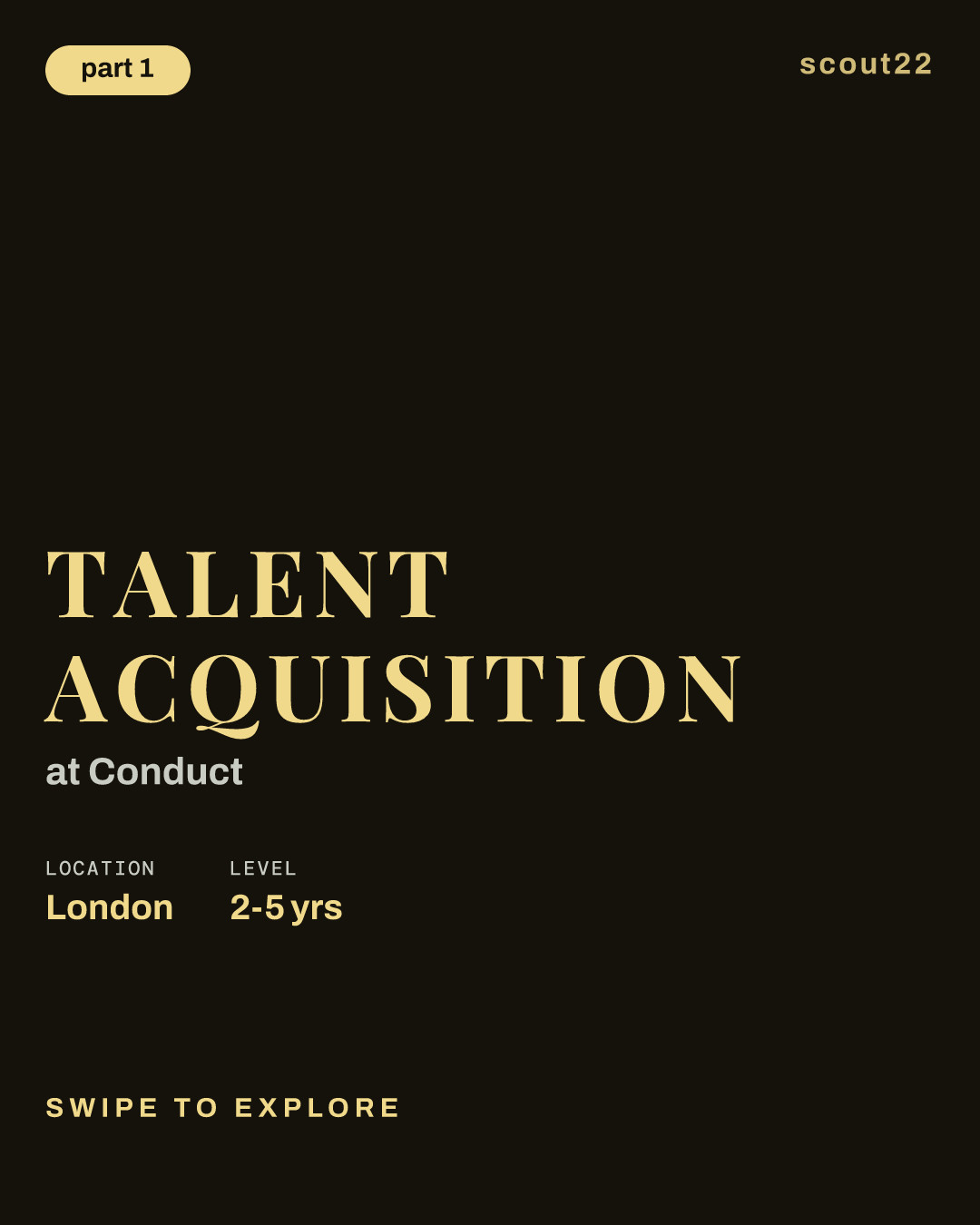 Talent Acquisition at Conduct