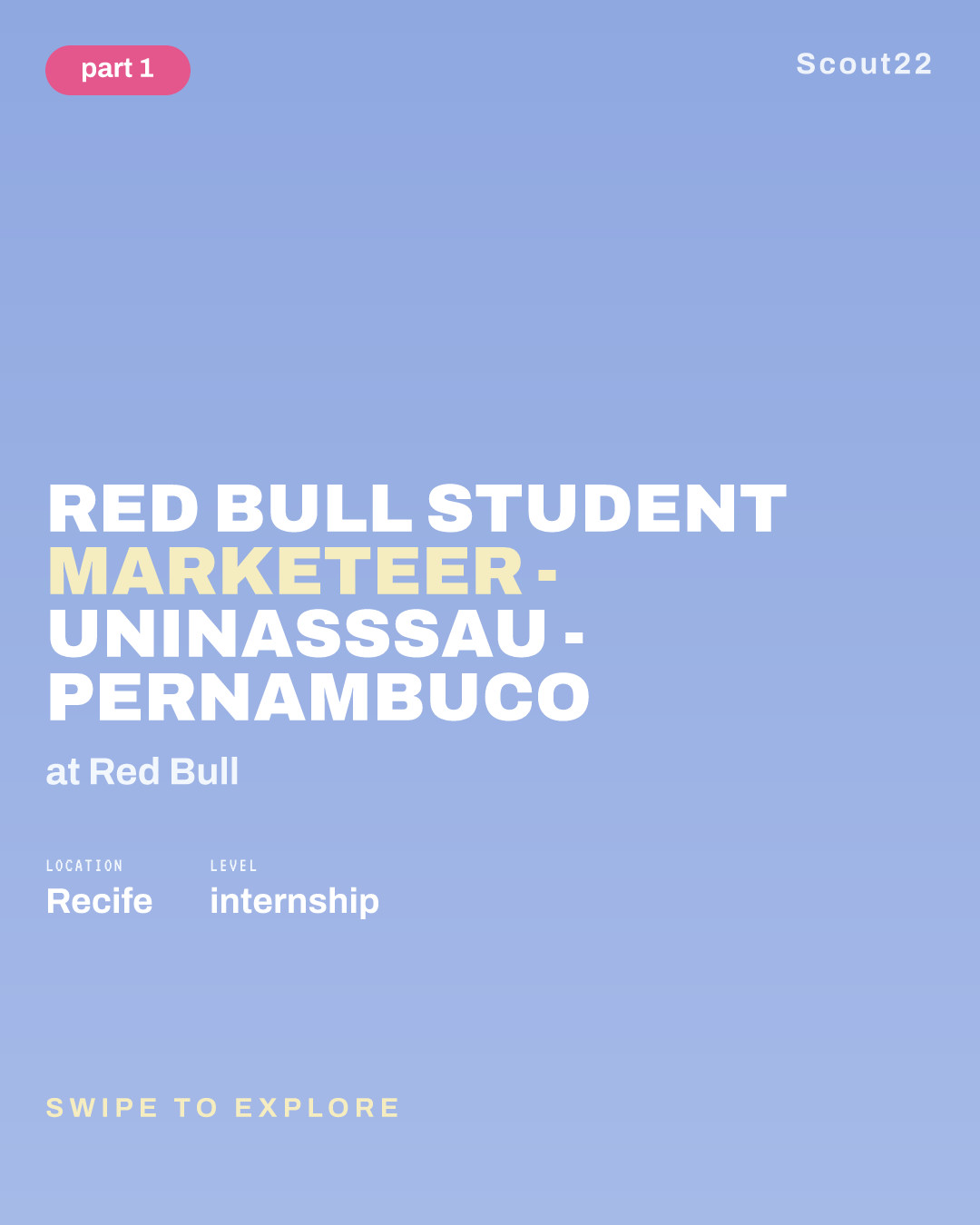 Red Bull Student Marketeer - Uninasssau - Pernambuco at Red Bull