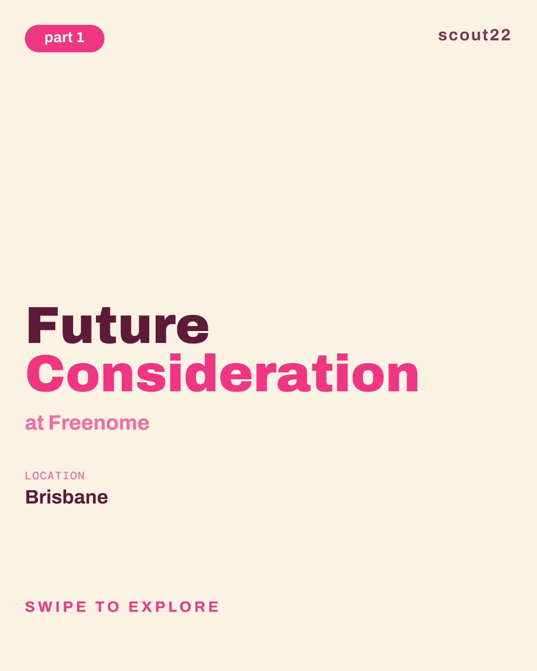 Future Consideration at Freenome