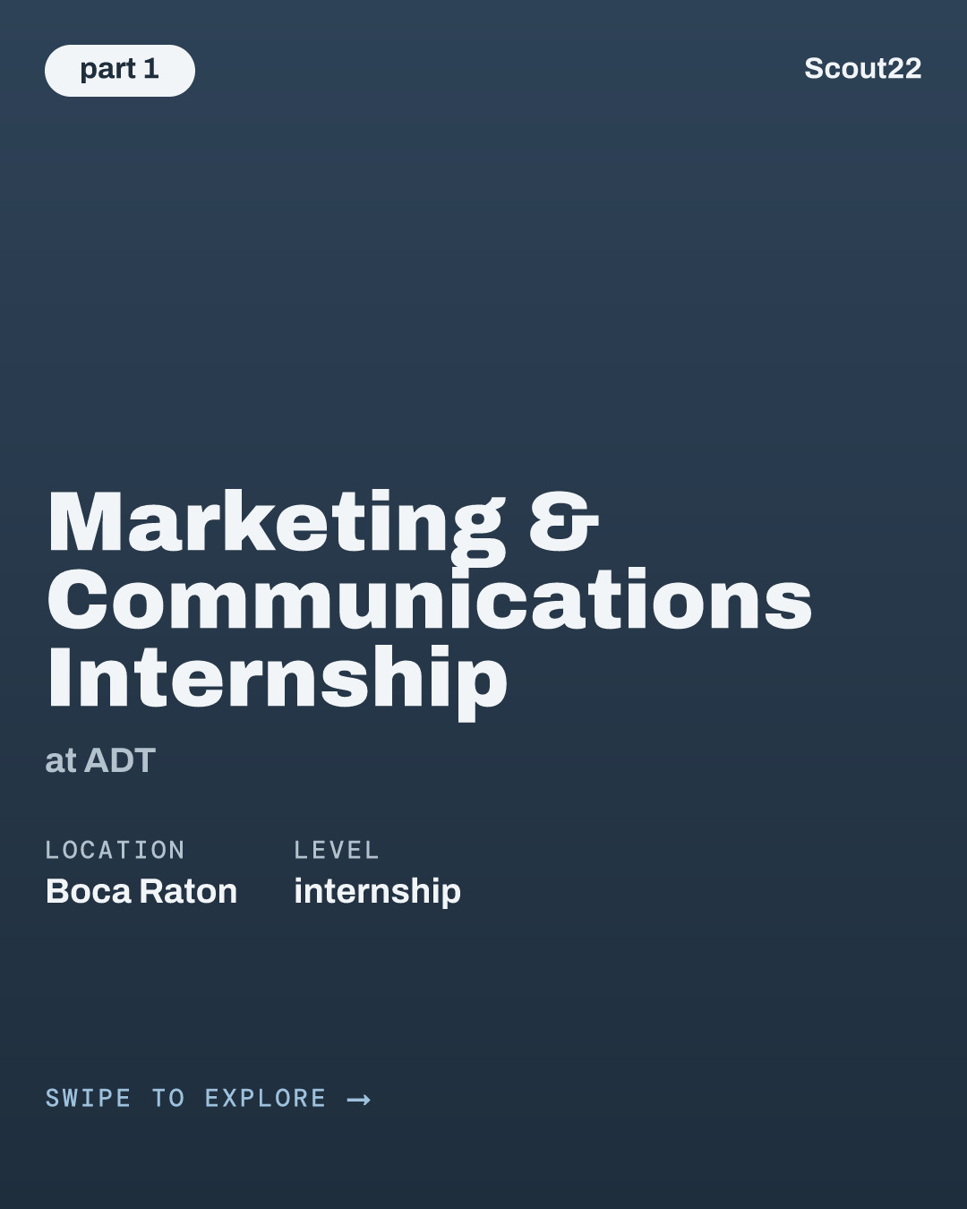 Marketing & Communications Internship at ADT