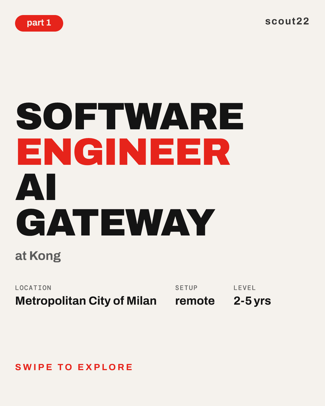 Software Engineer AI Gateway at Kong
