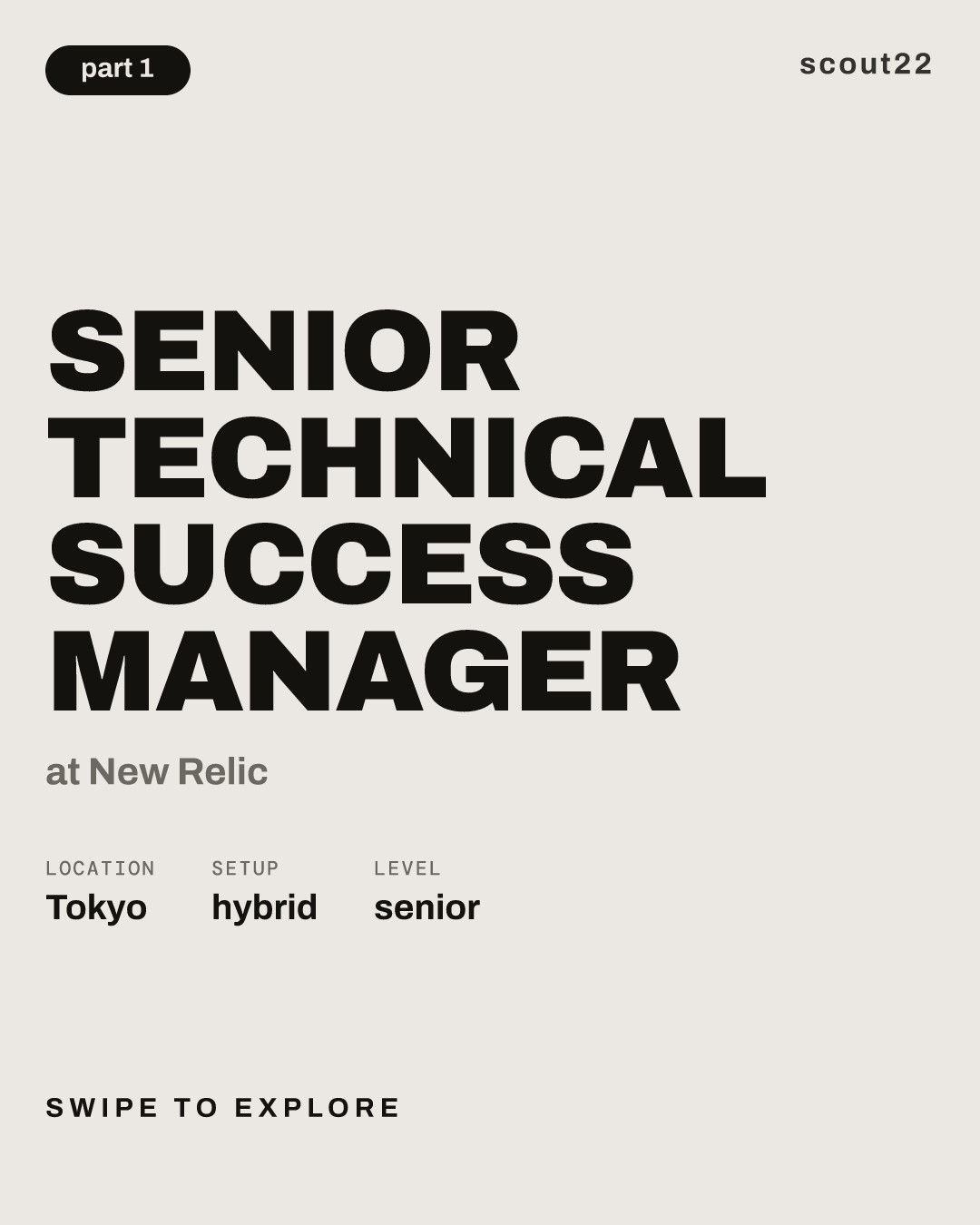Senior Technical Success Manager at New Relic