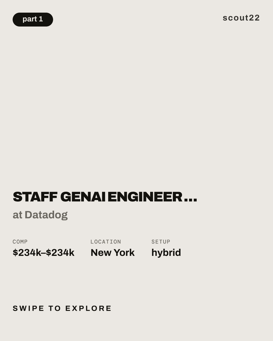 Staff GenAI Engineer - Application Performance Monitoring (APM) at Datadog