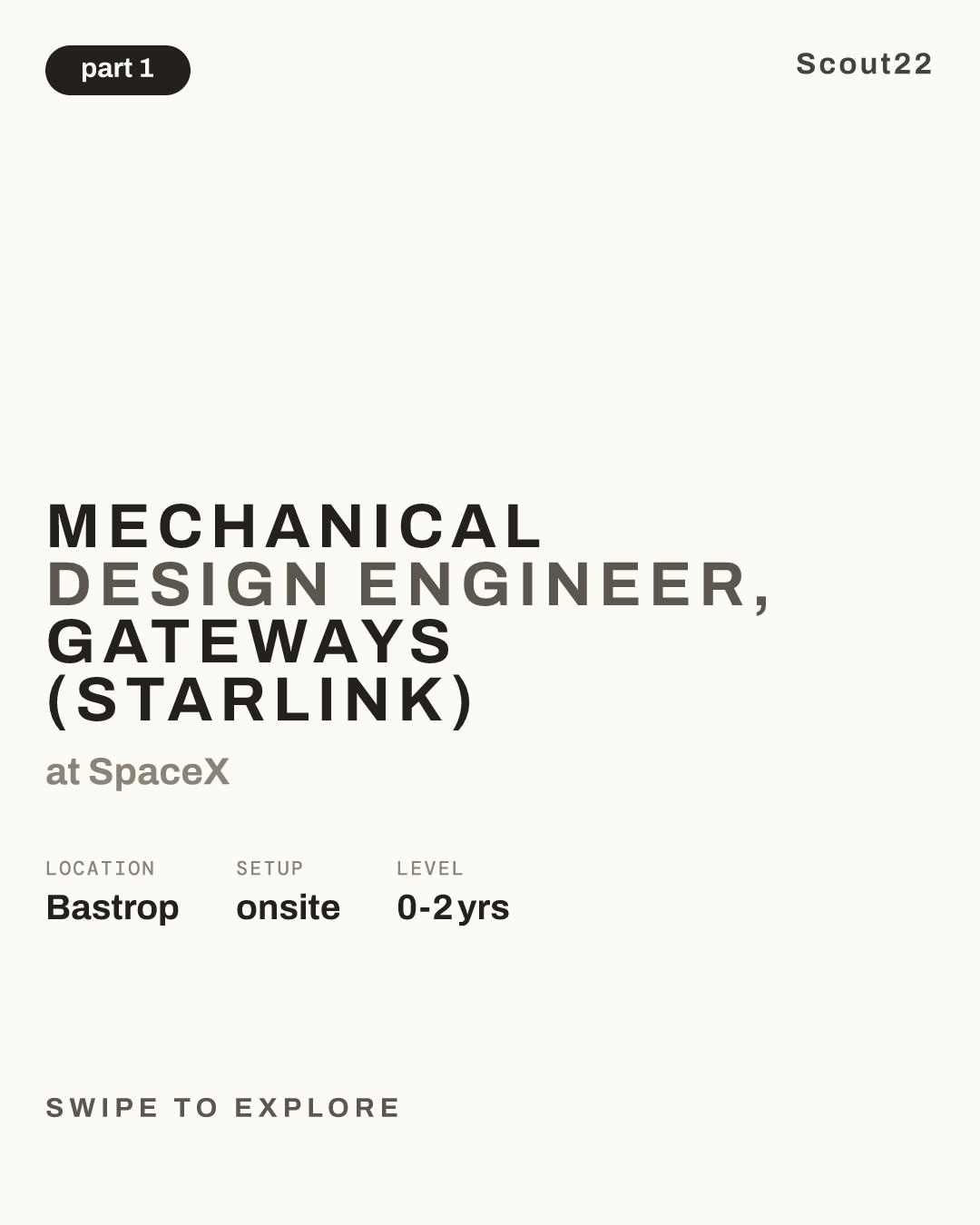 Mechanical Design Engineer, Gateways (Starlink) at SpaceX