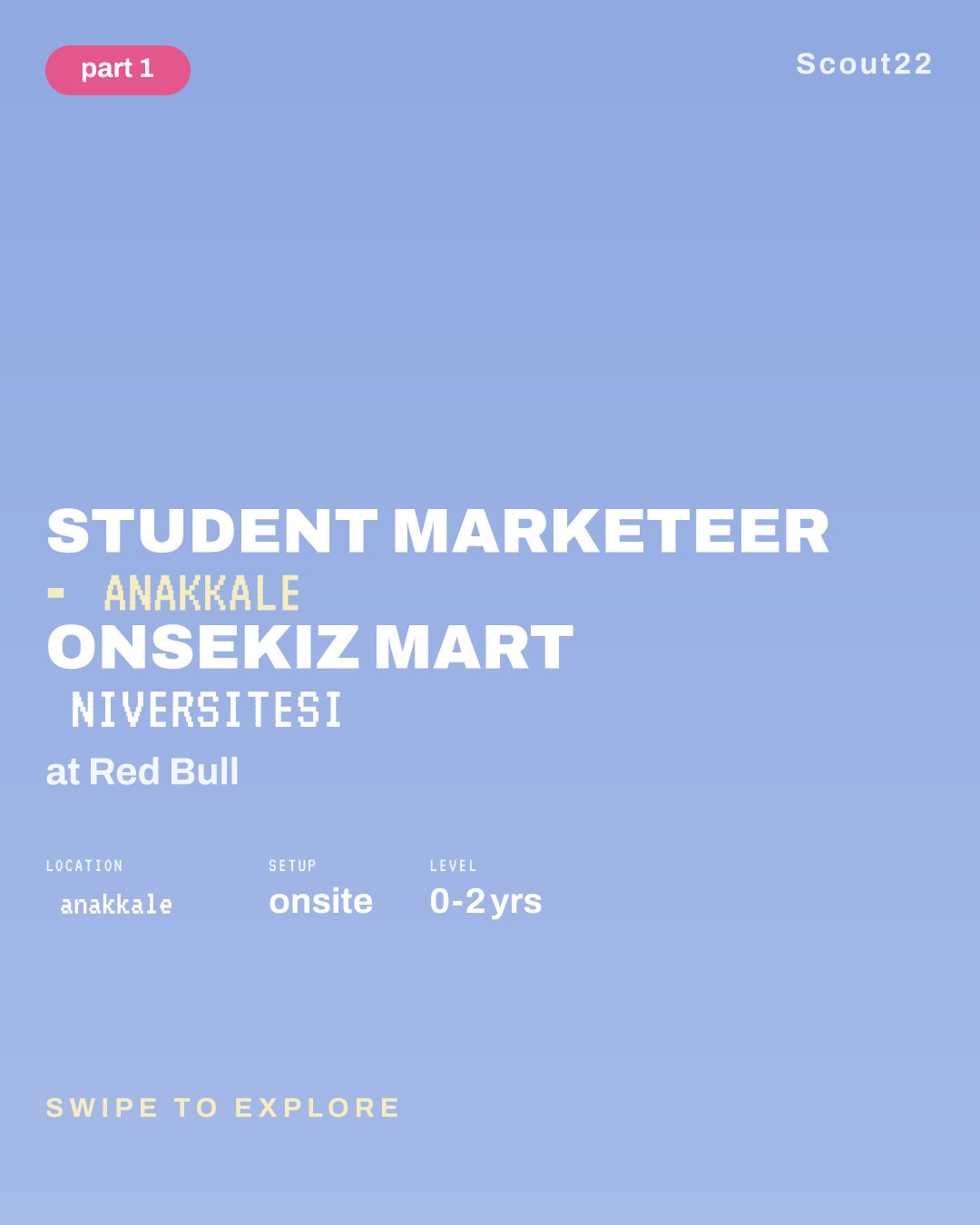 Student Marketeer - Çanakkale Onsekiz Mart Üniversitesi at Red Bull