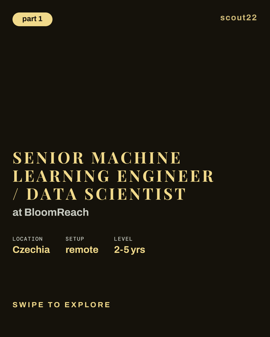 Senior Machine Learning Engineer / Data Scientist at BloomReach