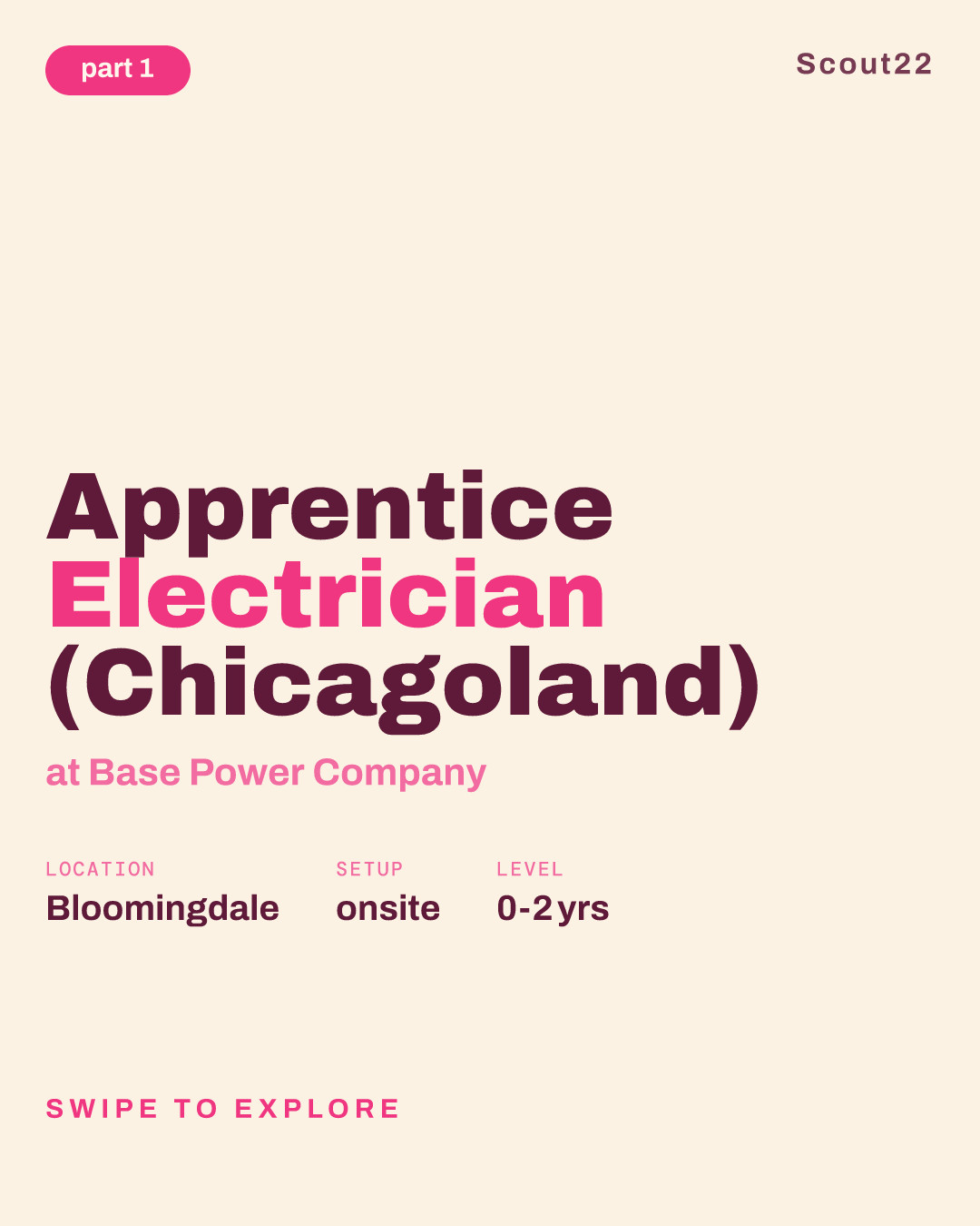 Apprentice Electrician (Chicagoland) at Base Power Company