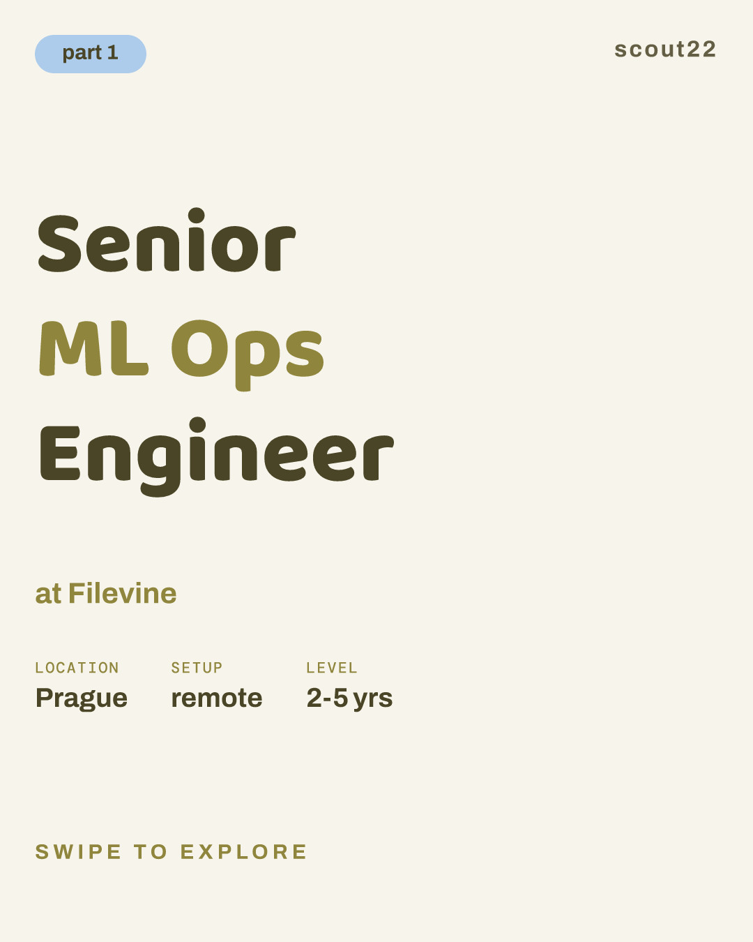 Senior ML Ops Engineer › at Filevine