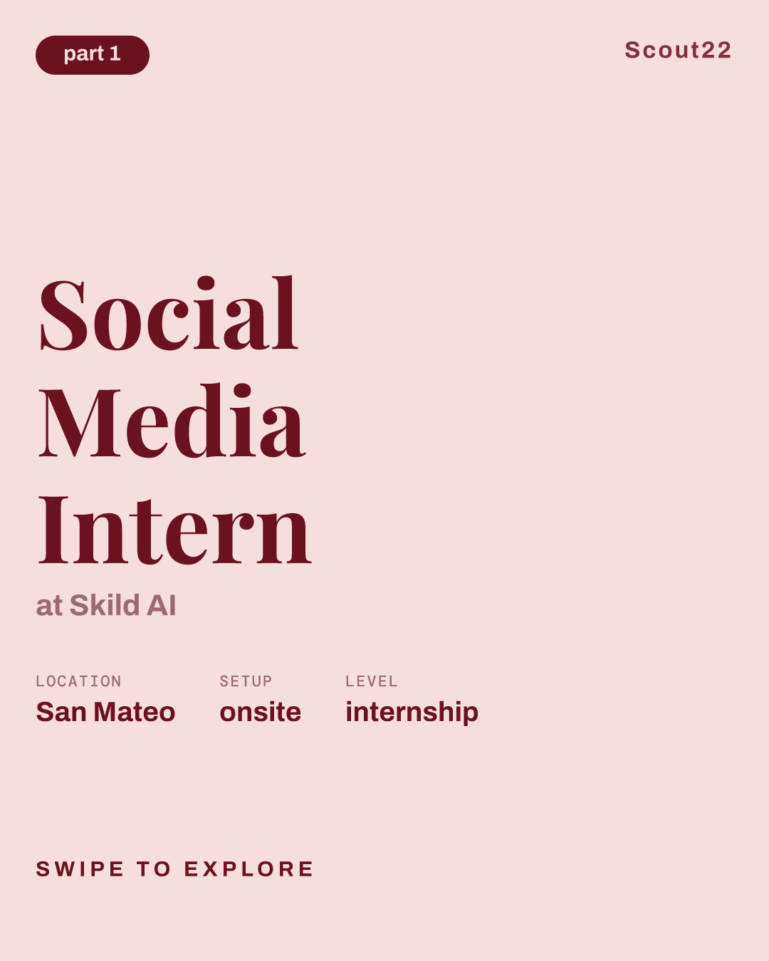 Social Media Intern at Skild AI