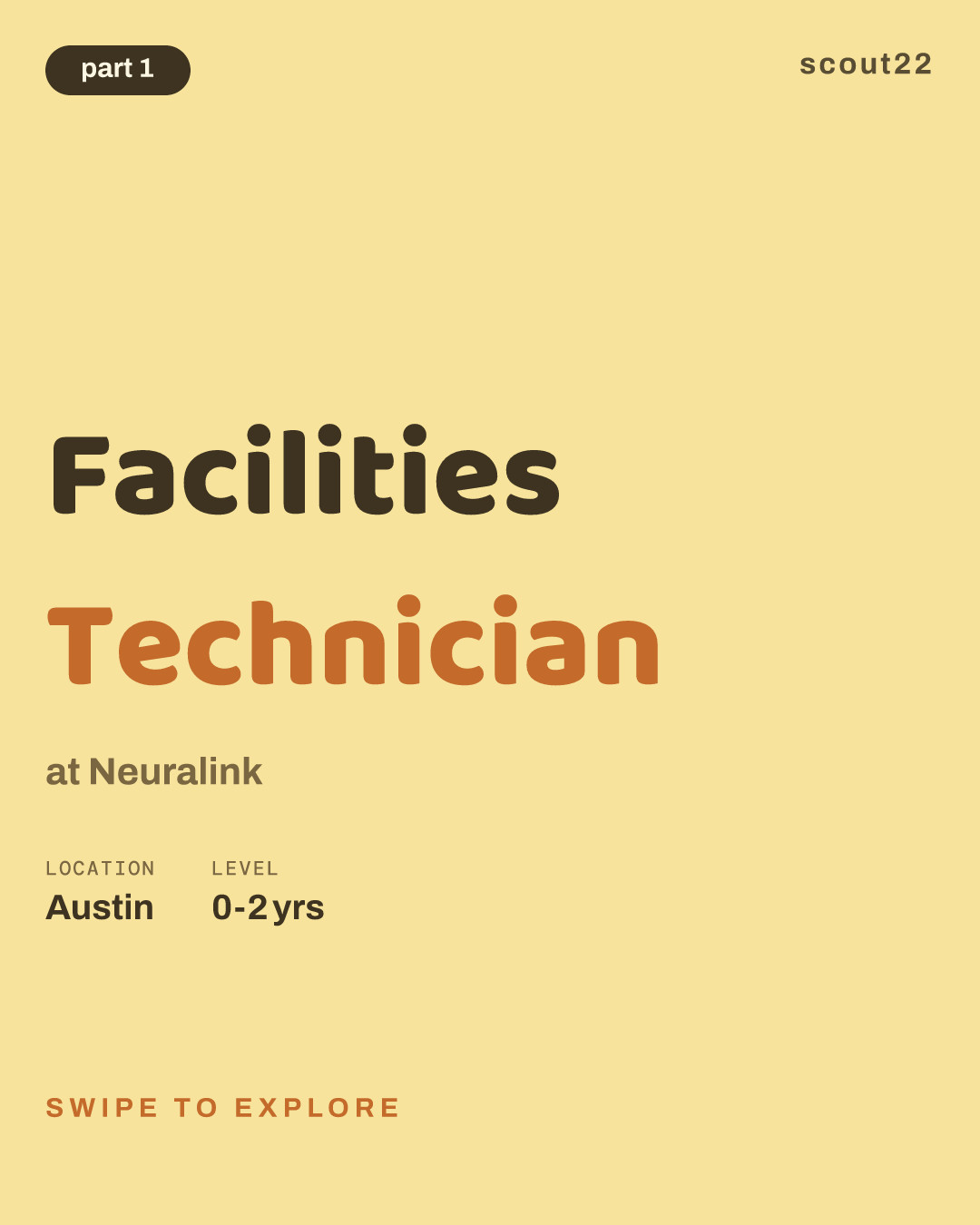 Facilities Technician at Neuralink