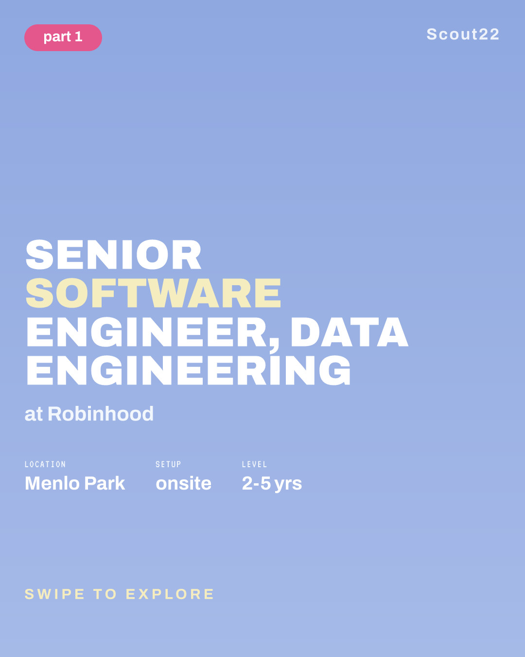 Senior Software Engineer, Data Engineering at Robinhood