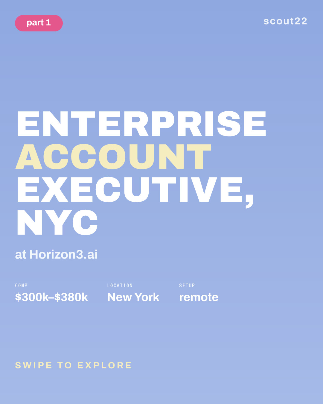 Enterprise Account Executive, NYC at Horizon3.ai