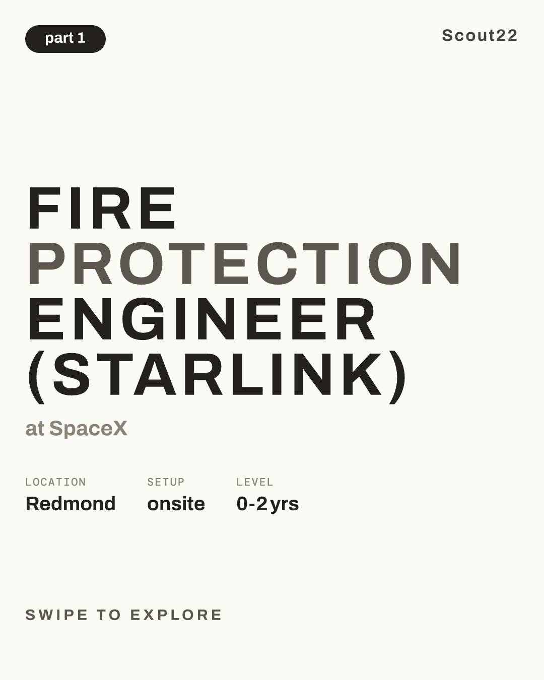 Fire Protection Engineer (Starlink) at SpaceX