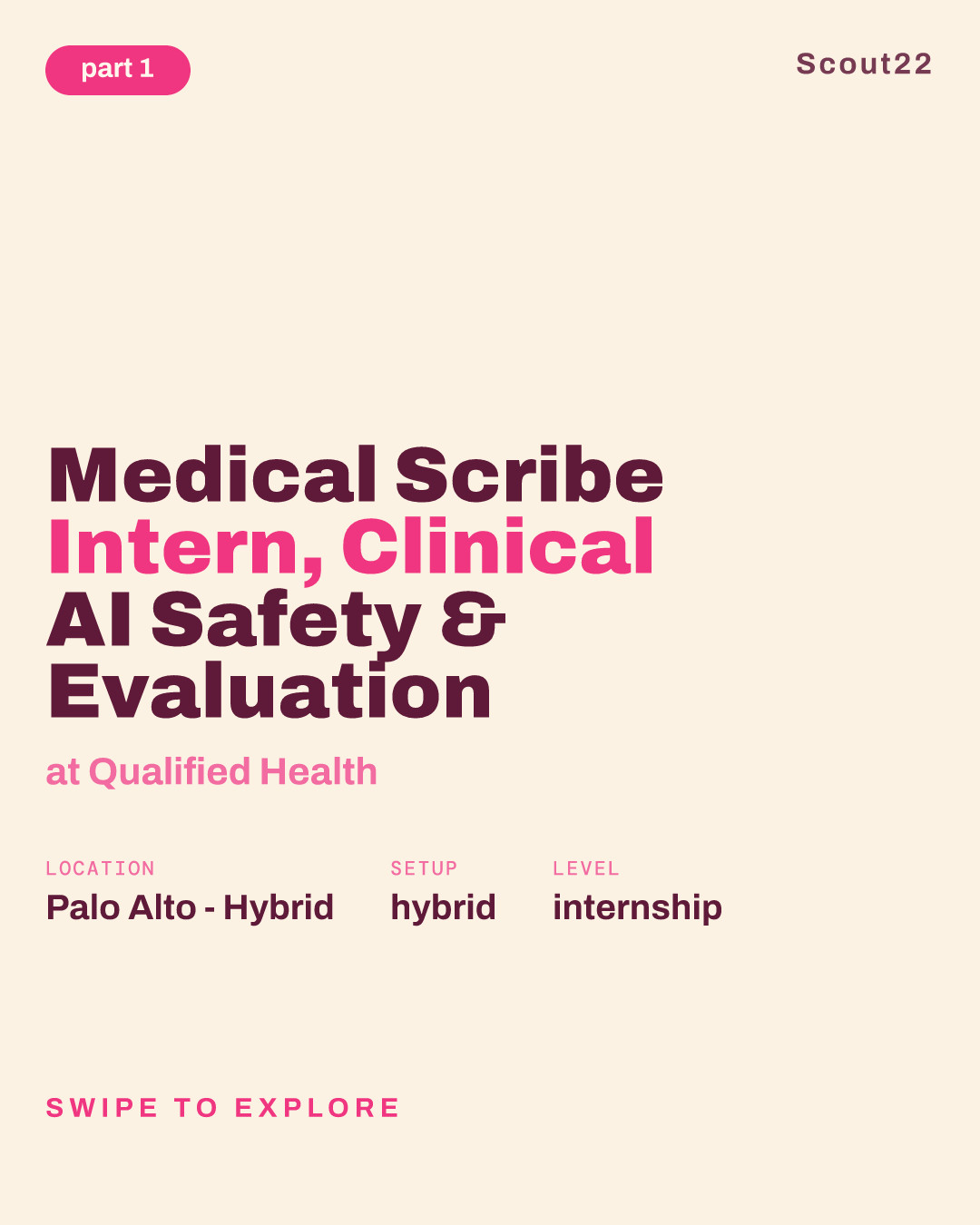 Medical Scribe Intern, Clinical AI Safety & Evaluation at Qualified Health