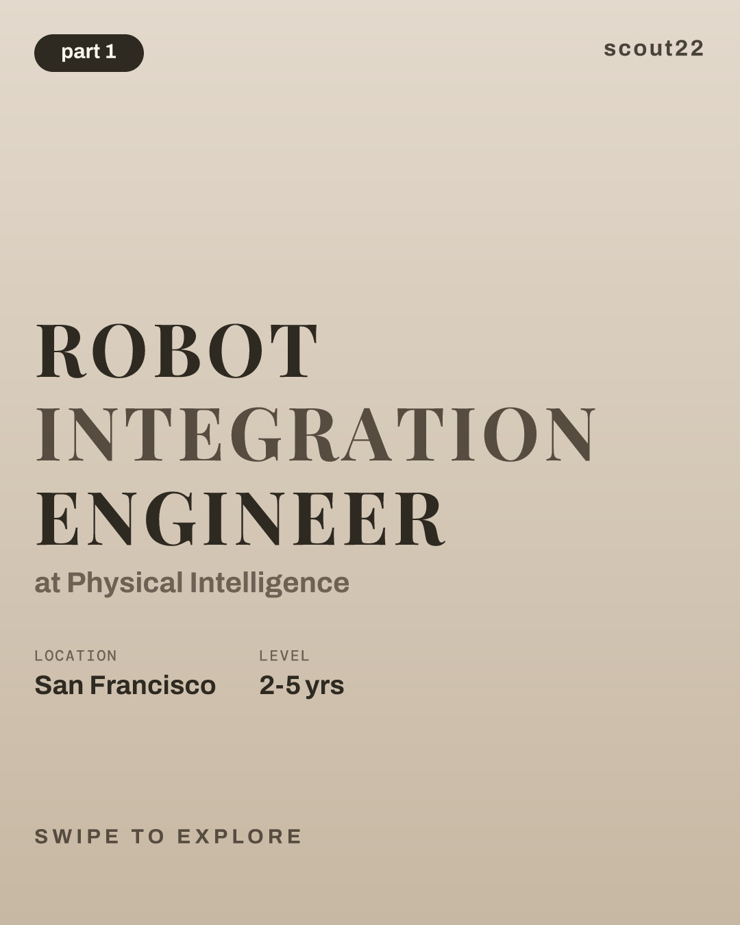 Robot Integration Engineer at Physical Intelligence
