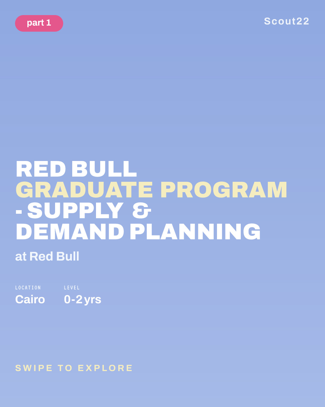 Red Bull Graduate Program - Supply & Demand Planning at Red Bull
