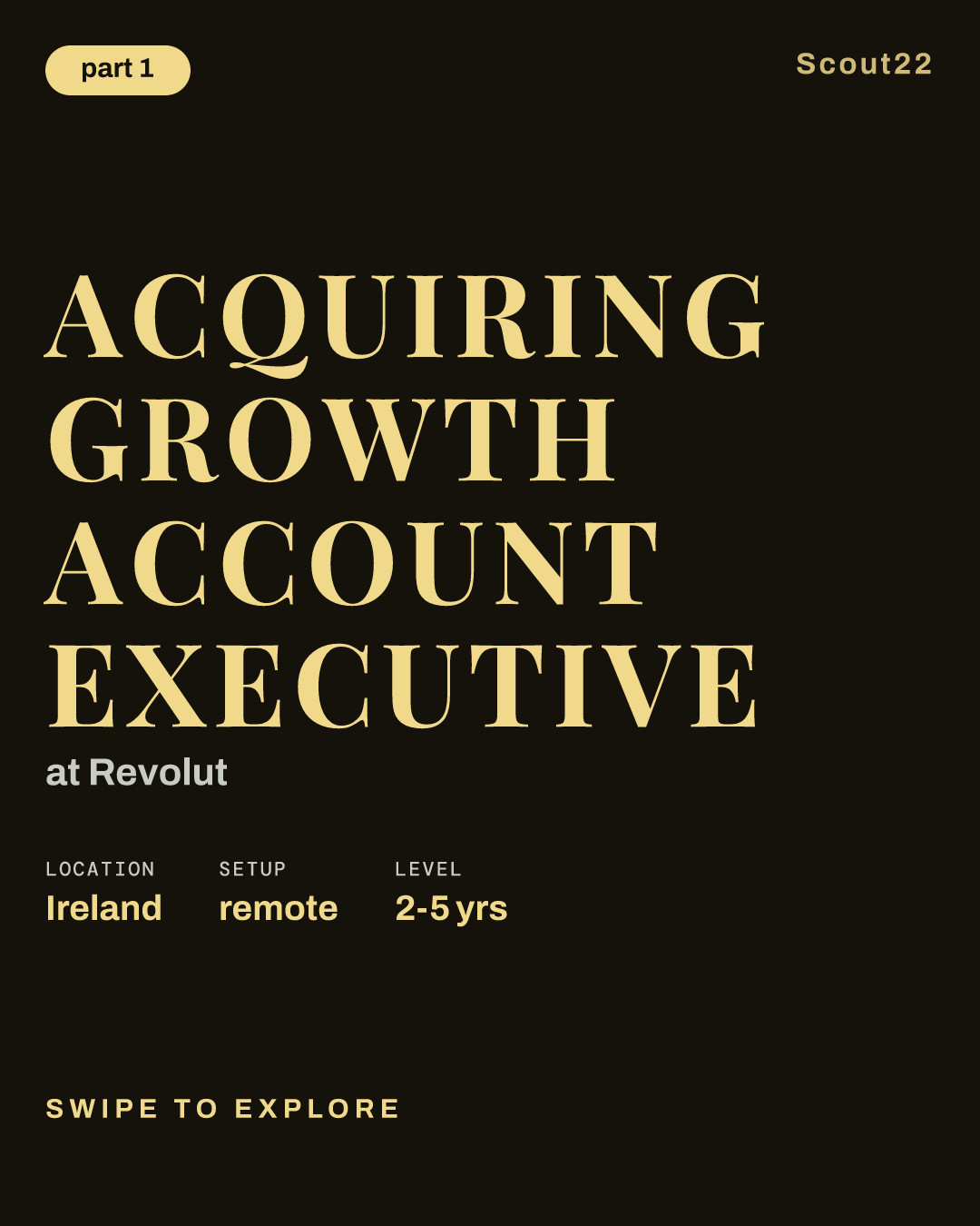 Acquiring Growth Account Executive at Revolut