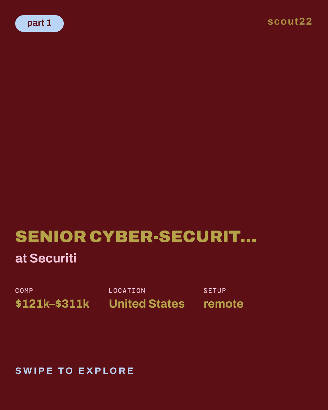 Senior Cyber-Security Operations Analyst, Product AppSec at Securiti