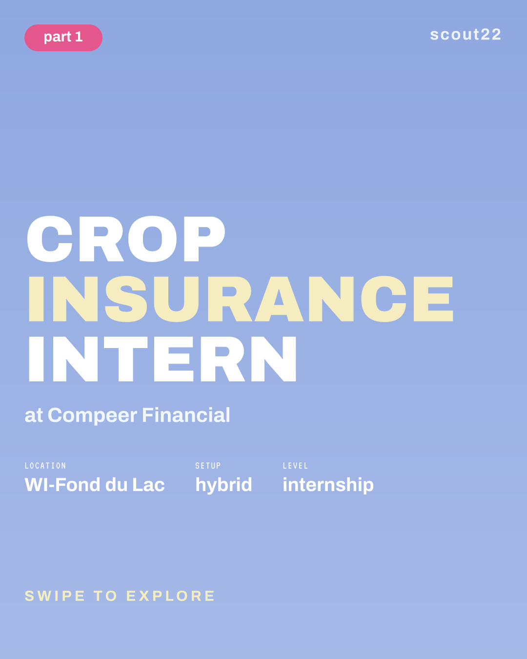 Crop Insurance Intern at Compeer Financial