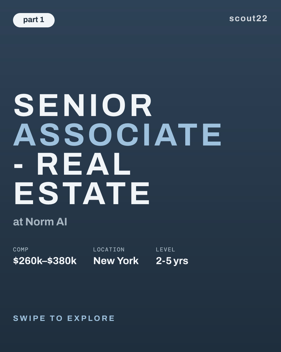 Senior Associate - Real Estate at Norm AI