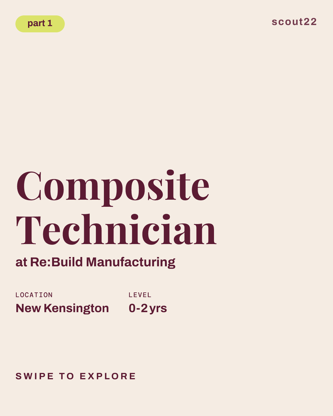 Composite Technician at Re:Build Manufacturing