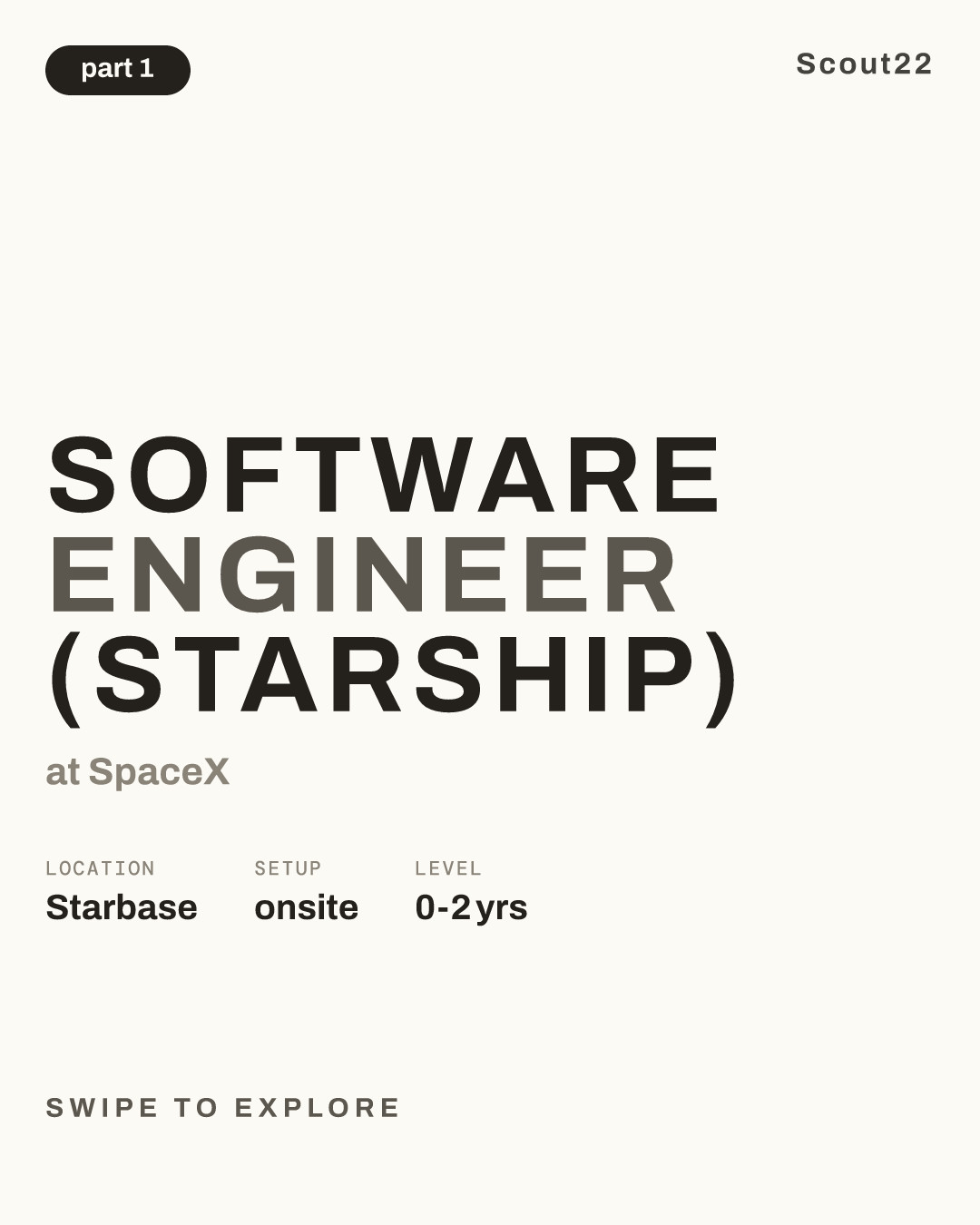 Software Engineer (Starship) at SpaceX