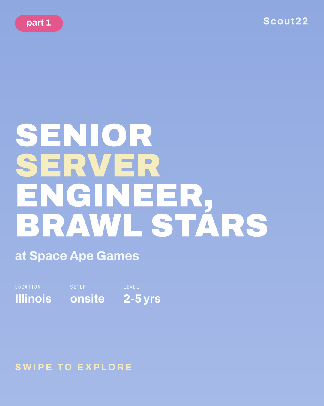 Senior Server Engineer, Brawl Stars at Space Ape Games