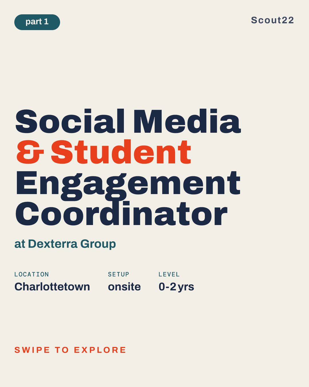 Social Media & Student Engagement Coordinator at Dexterra Group