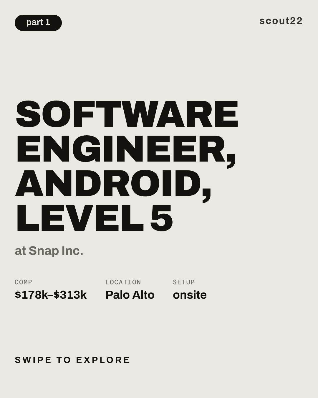 Software Engineer, Android, Level 5 at Snap Inc.