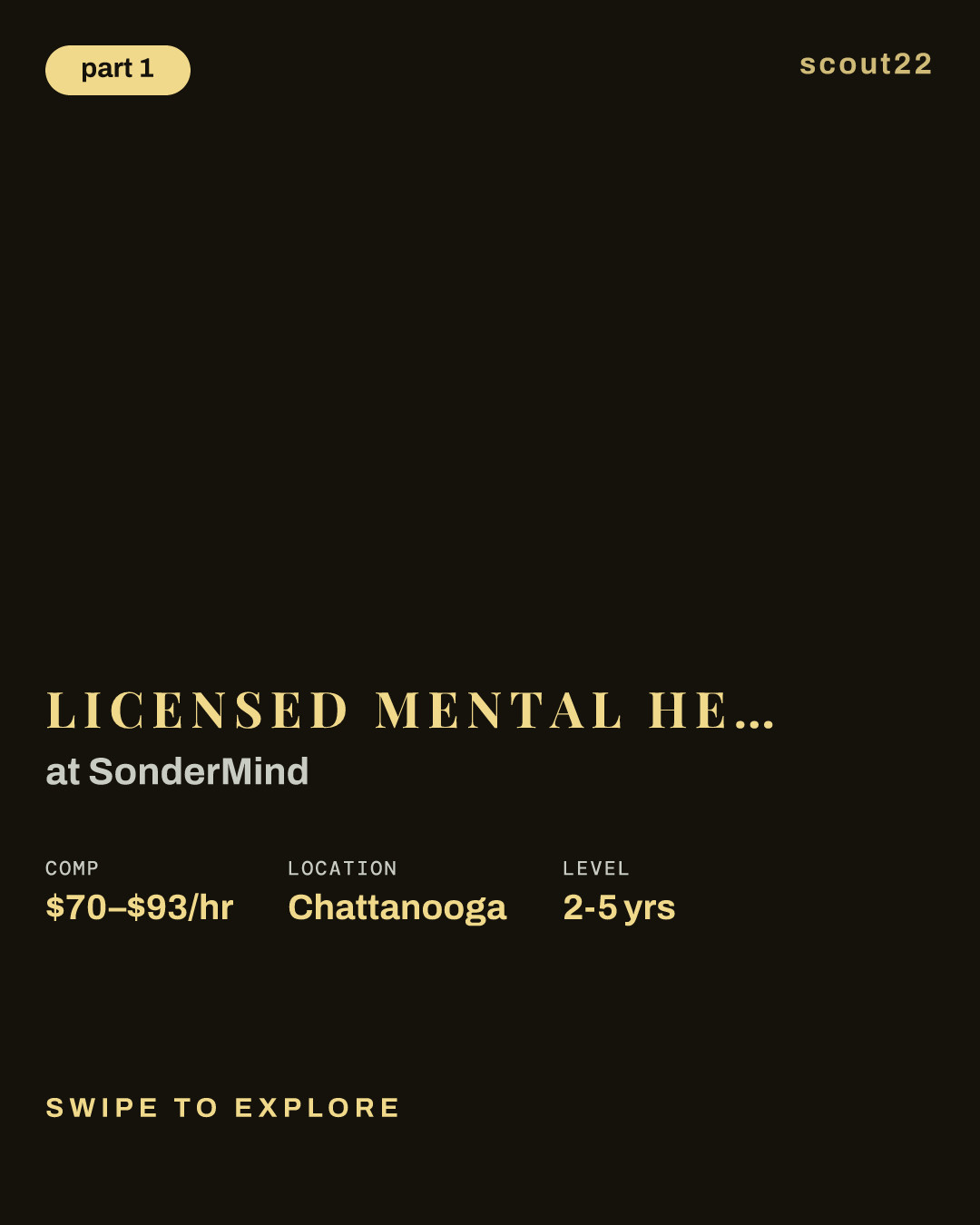 Licensed Mental Health Therapist (Tennessee) at SonderMind