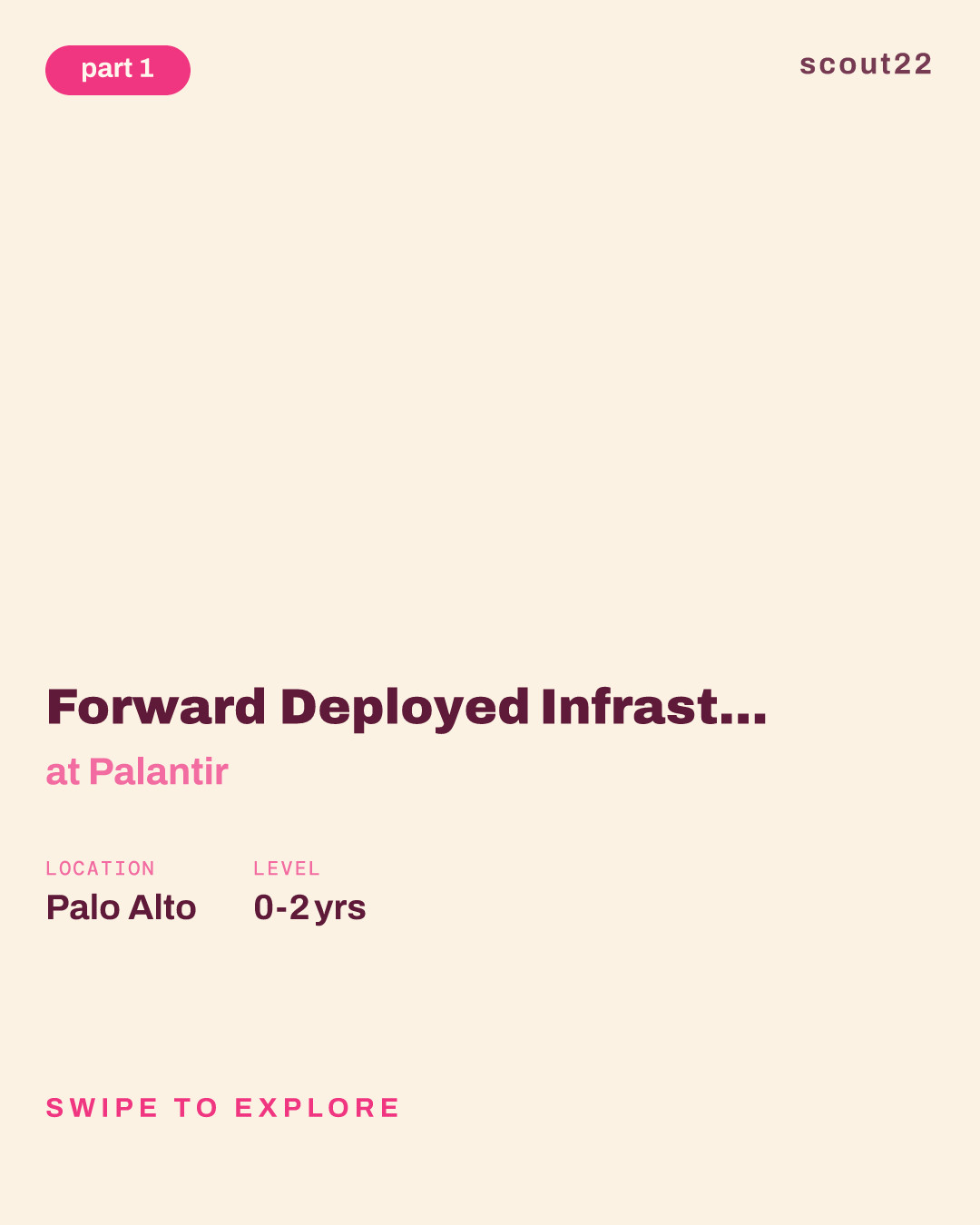 Forward Deployed Infrastructure Engineer, New Grad - US Government at Palantir