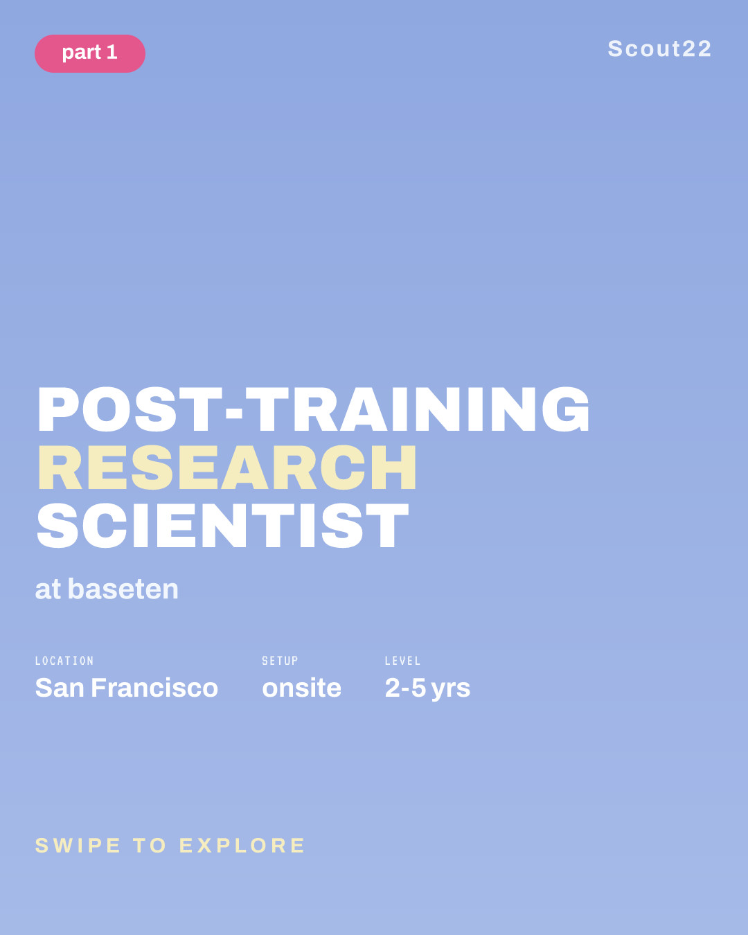 Post-Training Research Scientist at baseten
