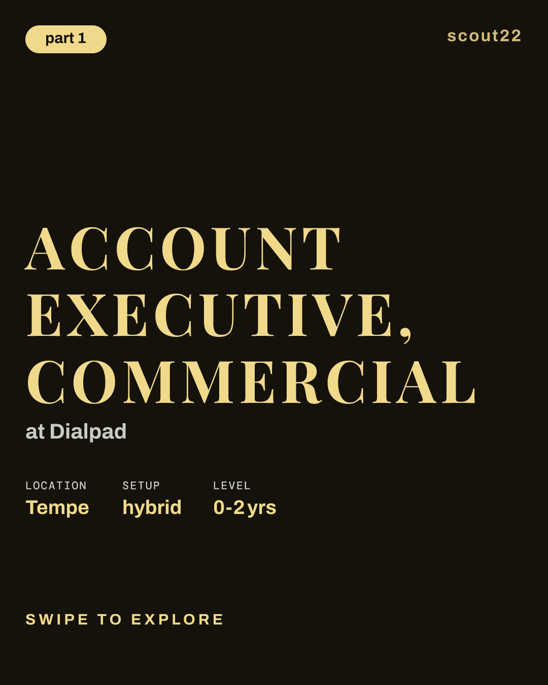 Account Executive, Commercial at Dialpad